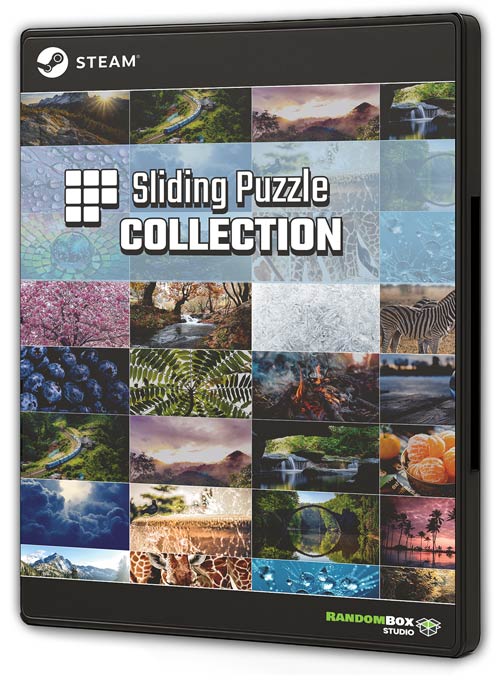 Sliding Puzzle Collection Steam game case cover