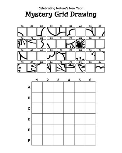 A mystery grid puzzle with scrambled tiles