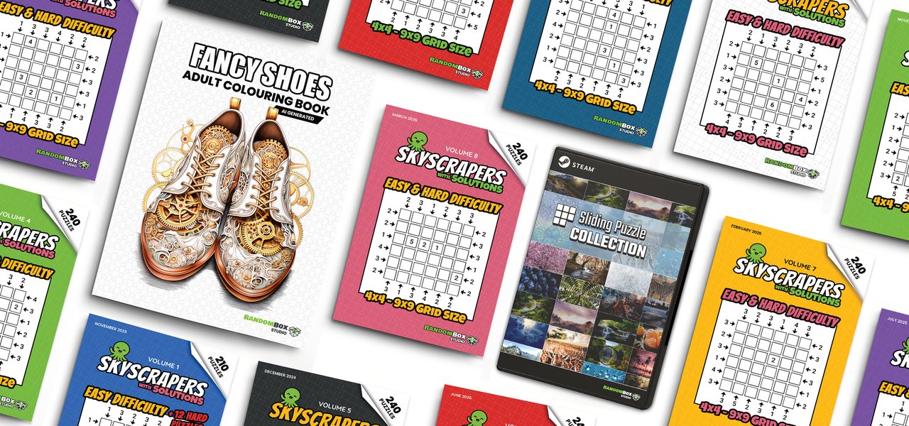 Collection of products laid out in a staggered grid