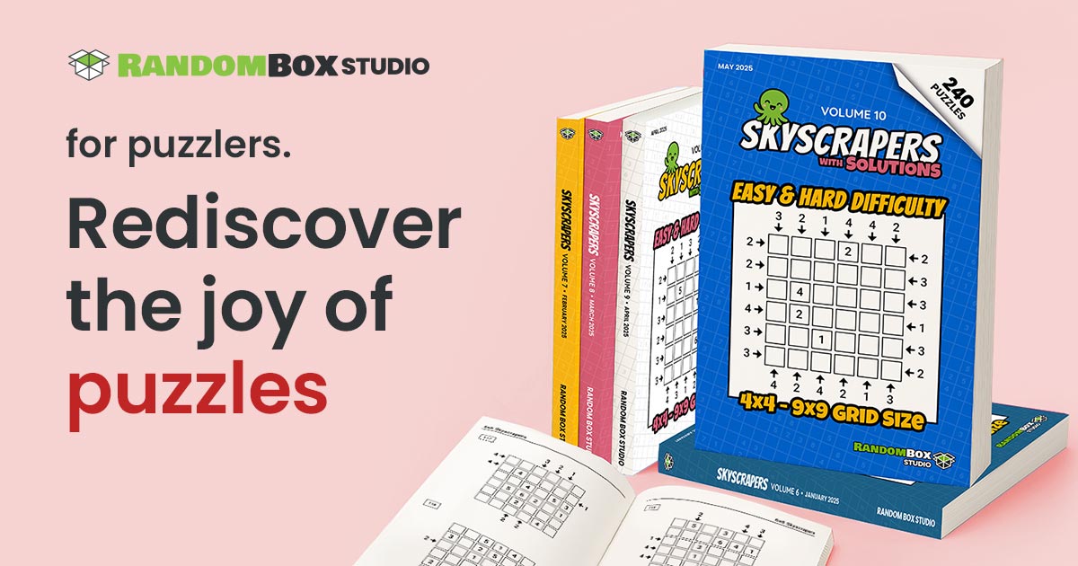Random Puzzles Rediscover the joy of puzzles – Random Box Studio