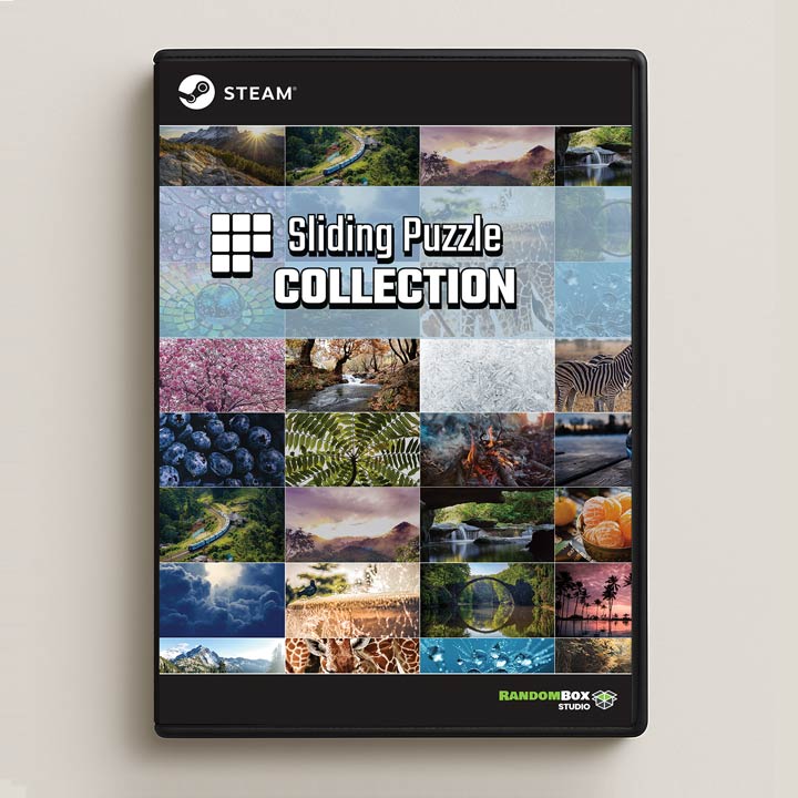 Sliding Puzzle Collection game case front view